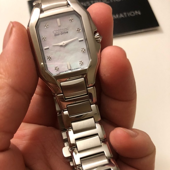 CITIZEN diamond white mother-of-pearl Watch - Picture 2 of 7